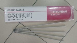 Базичен електрод за заваряване Е7018 /тип Норд/ Ф 4.0мм HYUNDAI